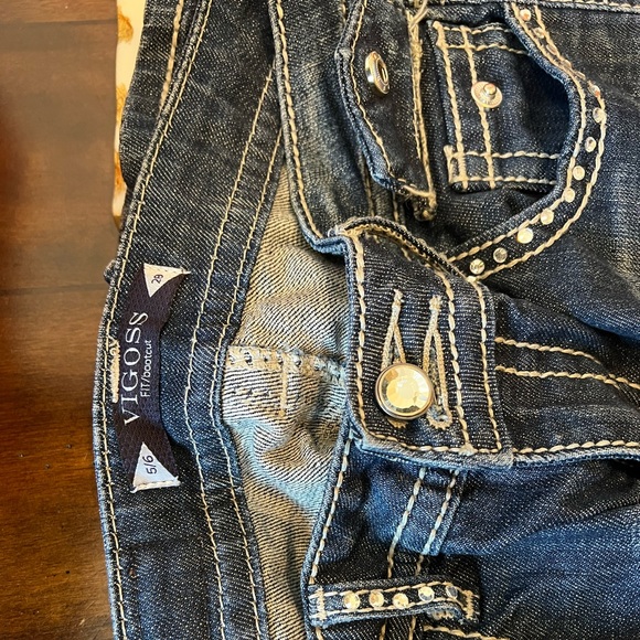 Vigoss jeans 5/6 excellent - Picture 2 of 4